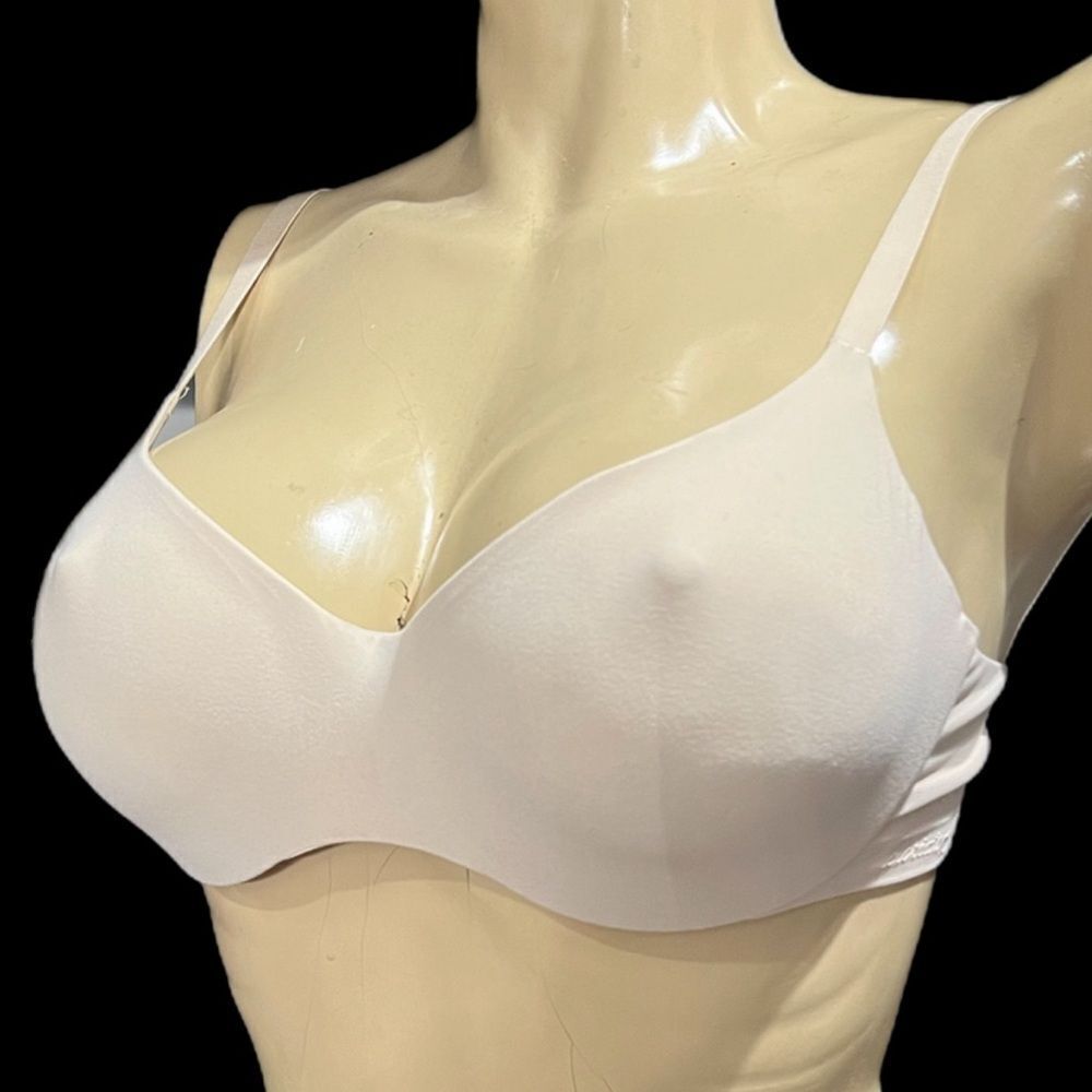 Victoria’s Secret Incredible Supersoft Smooth Unlined Demi Bra Buff 38C